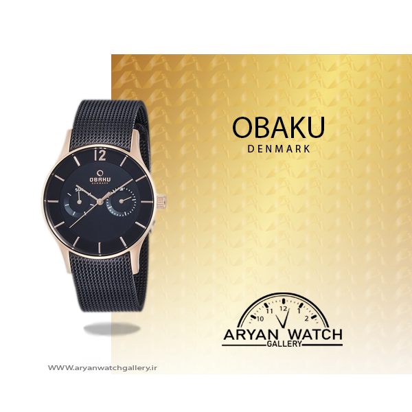 ساعت مچی مردانه اوباکو OBAKU V175GMVBMB-گالری-ساعت-آریان