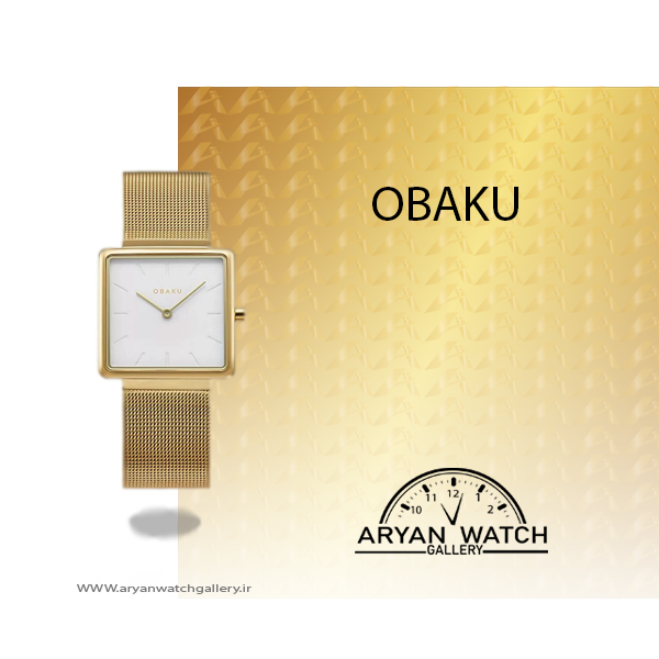 ساعت مچی زنانه اوباکو OBAKU V236LXGIMG-گالری-ساعت-آریان