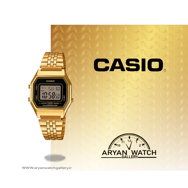ساعت کاسیو la680wga-1df - گالری ساعت آریان ارومیه