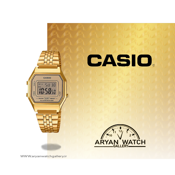 ساعت کاسیو la680wga-9df - گالری ساعت آریان ارومیه