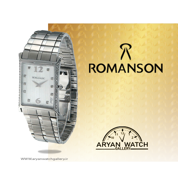 ساعت رومانسون - romanson Em5164km1was2w مردانه