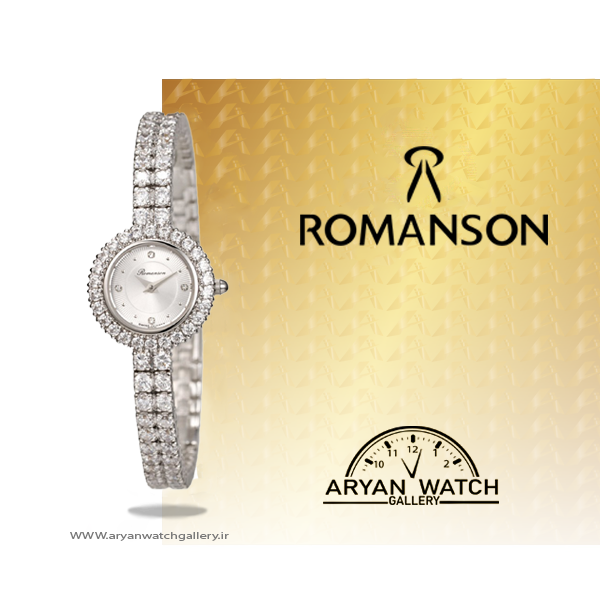 ساعت رومانسون - romanson rm3254ql1was2w زنانه
