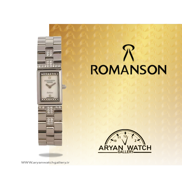 ساعت رومانسون - romanson rm3255cl1wm12w زنانه