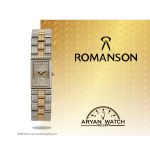 ساعت مچی زنانه | رومانسون ROMANSON RM3255QL1CAS1G