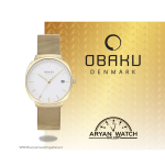 ساعت مچی زنانه | اوباکو OBAKU V273LDGWMG