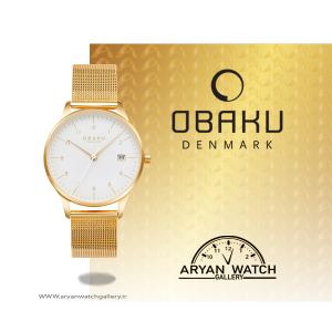 ساعت مچی زنانه | اوباکو OBAKU V298LDGWMG