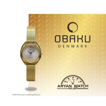 ساعت مچی زنانه | اوباکو OBAKU V286LXGIMG