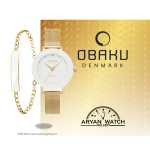 ساعت مچی زنانه | اوباکو OBAKU V299LXGWMG-EJBGW